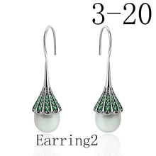 925 пробы серебряные серьги в виде медведя модные серьги-гвоздики для пирсинга ювелирные изделия от производителя