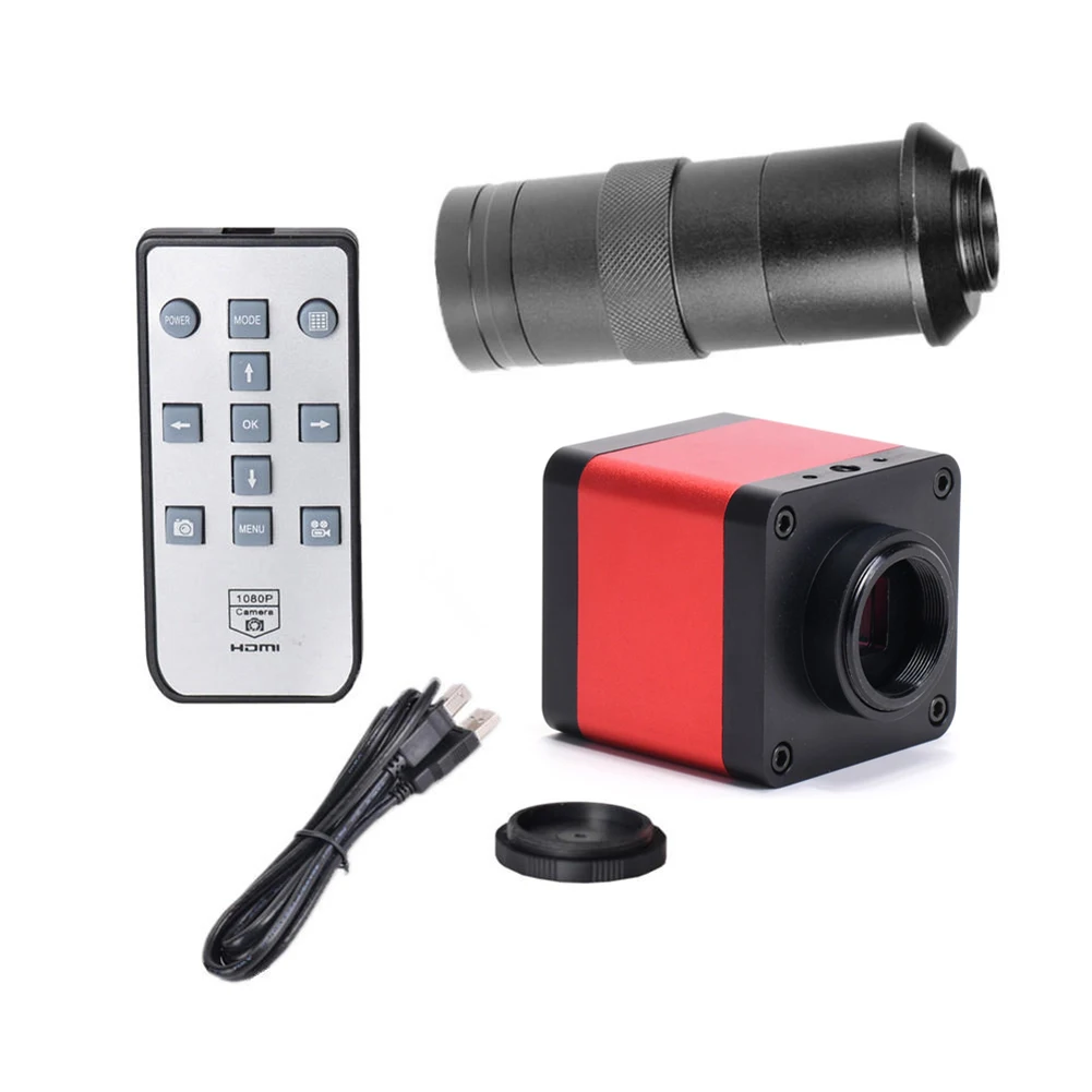 

48MP Microscope Camera 2K HDMI Industrial Microscope Digital Camera for Industry with Remote Control ALI88