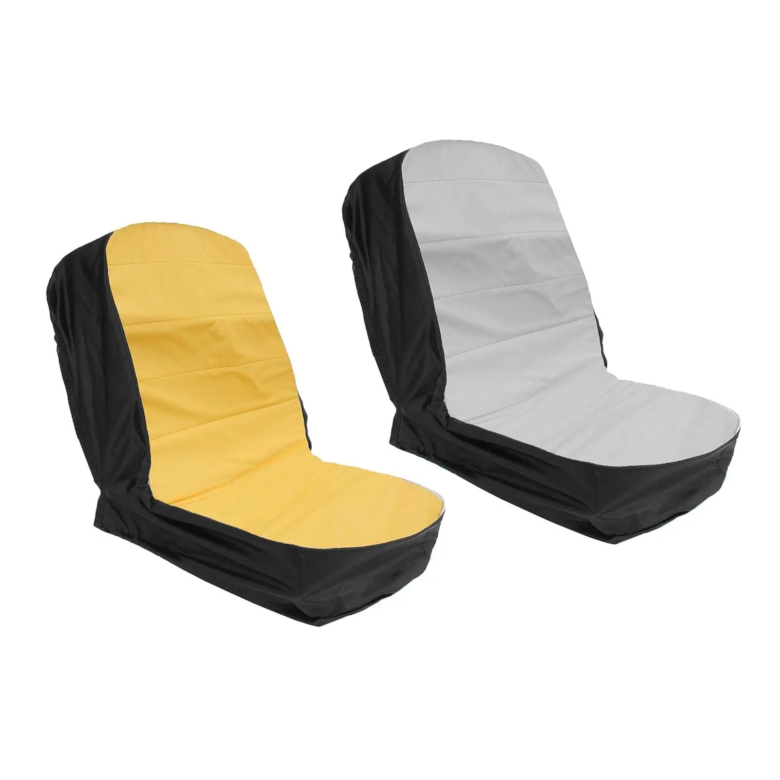 New Universal Riding Lawn Mower Tractor Seat Cover Padded Comfort Pad With Storage Pouch