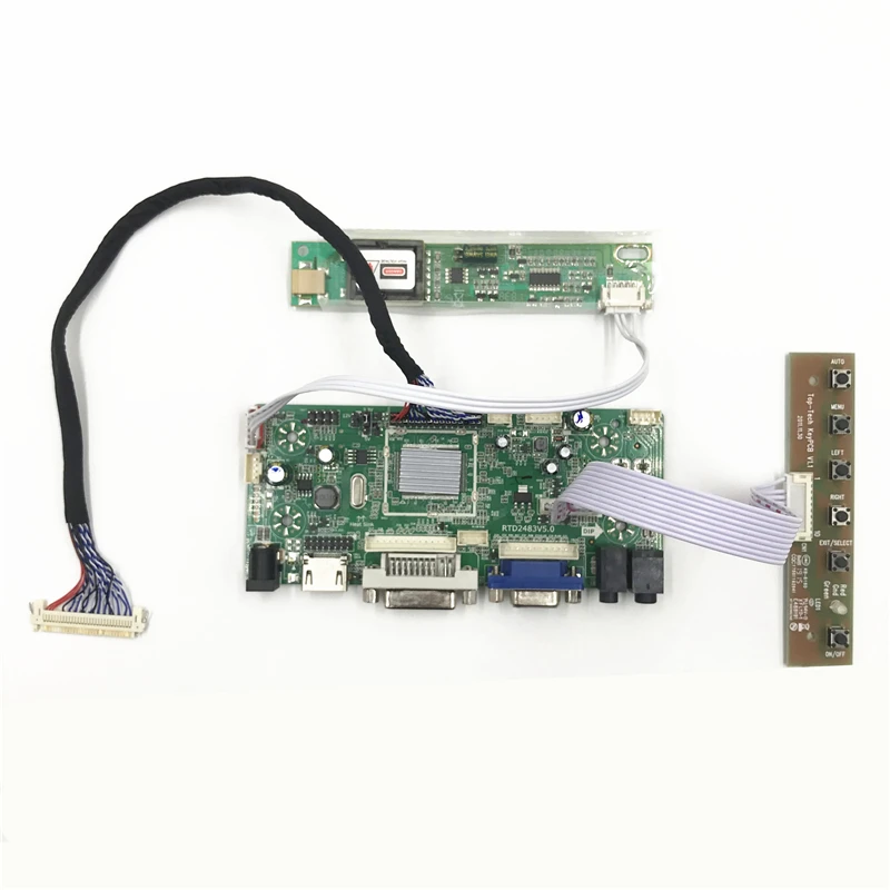 

LCD controller board RTD2483 V5.0 Built-in Jump Cap program support HDMI for 16 inch 1366X768 LVDS LCD panel LTN160AT01-001