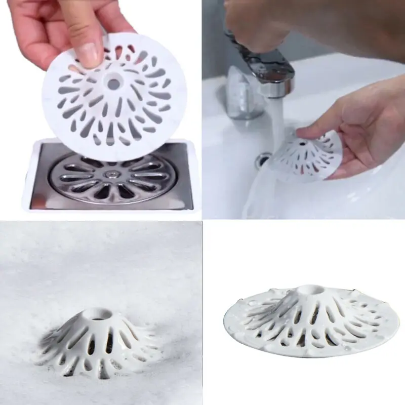 

Sink Drain Floor Filter Hair Catcher Hole Plug Bath Shower Sink Pad Strainer
