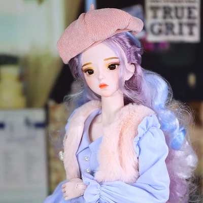 Fortune Days 1/3 bjd кукла 60 см Высота 34 сустава тело открытый мозги ручная роспись макияж Изысканная Подарочная коробка Упаковка последние DC лати - Цвет: not open brain