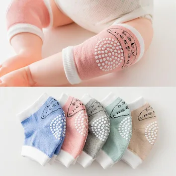 

baby knee pad kids safety crawling elbow cushion infant toddlers Cotton baby leg warmer knee protector Non-slip baby kneecap
