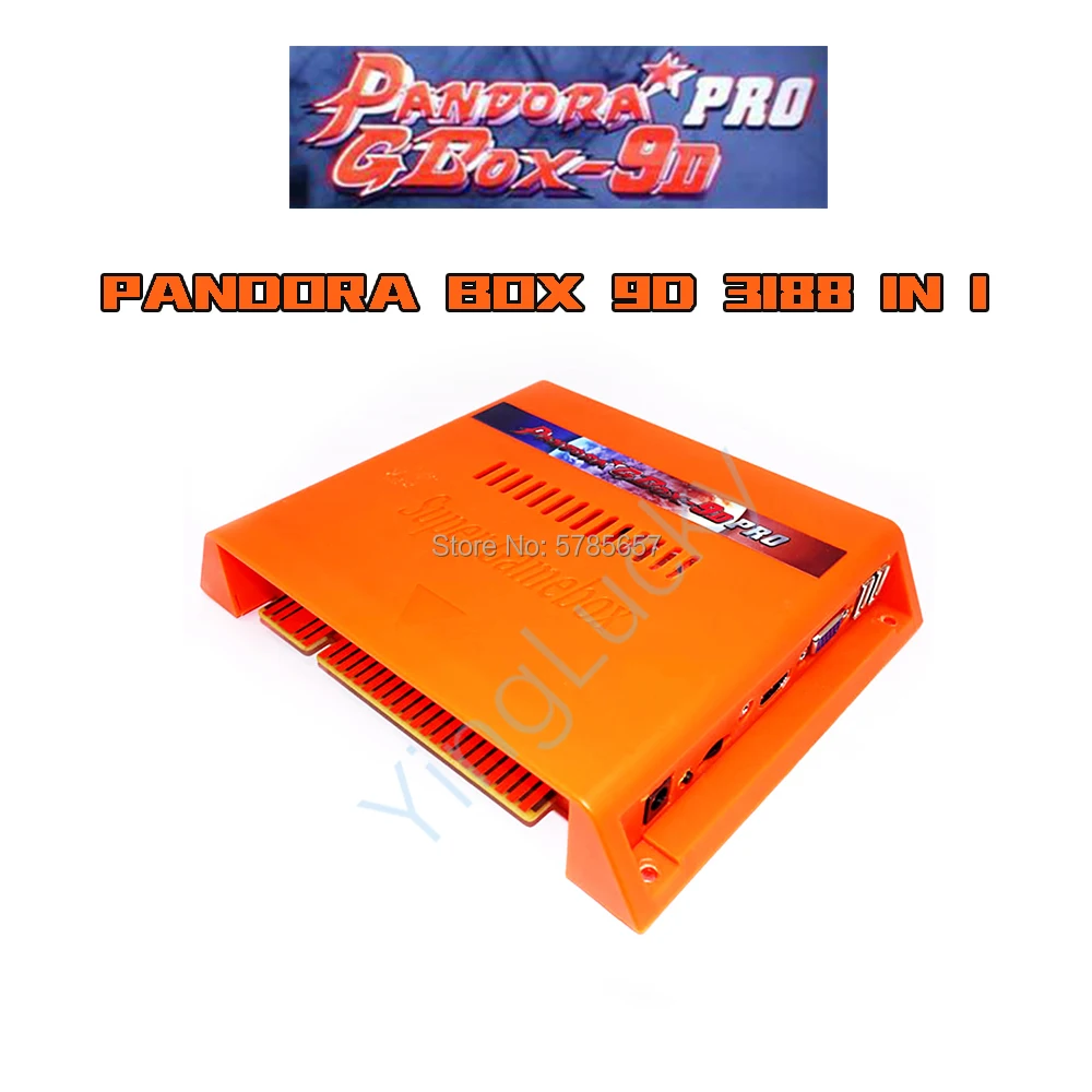 Аркадная игра jamma board Pandora box 9d Модернизированная версия 3188 в 1 файтинговый игровой