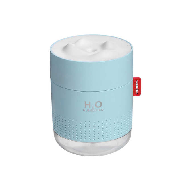 Ultrasonic Humidifier 500ML Snow Mountain H2O USB Aroma Air Diffuser With Romantic Night Lamp Humidificador Difusor