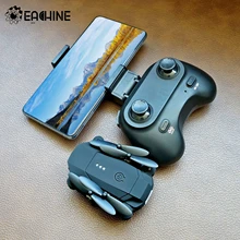 Eachine d83 palm-sized mini rc zangão com 2.4g wifi hd câmera altitude hold dobrável rc quadcopter rtf simples para controlar dron