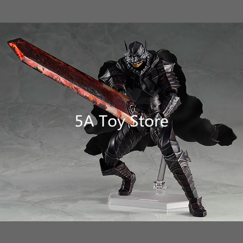 Anime BERSERK черный Swordman кишки Figma 410 ПВХ Экшн фигурки Модель Коллекционная игрушка кукла