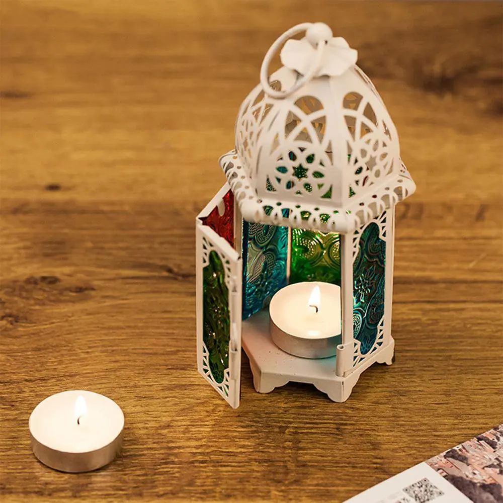 Candelabrum подсвечник подставка для свечей ветрозащитный орнамент свадьба творческие европейские предметы интерьера замок узор
