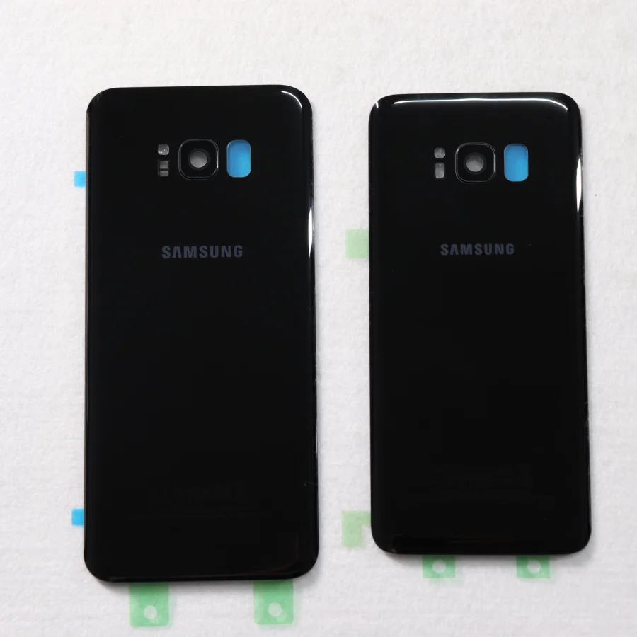 Samsung задняя Батарея Крышка для samsung Galaxy S8 G950 SM-G950F G950FD S8 плюс S8+ G955 SM-G955F G955FD сзади Стекло чехол