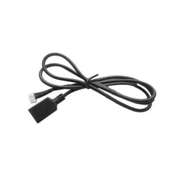 

USB Cable Female Adapter 4Pin USB Cable For Peugeot 207 307 308 408 508 for Citroen with RD43 RD45 RD9 CD Player