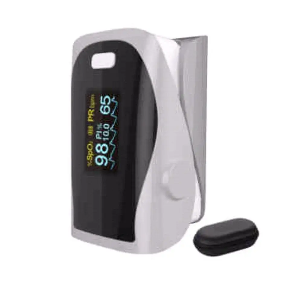 gray long case Пульсоксиметр для пальца, кислородный монитор, Пульсоксиметр OLED, пульсоксиметр, Пульсоксиметр - Цвет: gray long case
