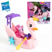 Hasbro игрушки My Little Pony Аниме Фигурка модель куклы Рарити Пинки Пай Лебедь лодка для девочек детские игрушки Подарочная игрушка