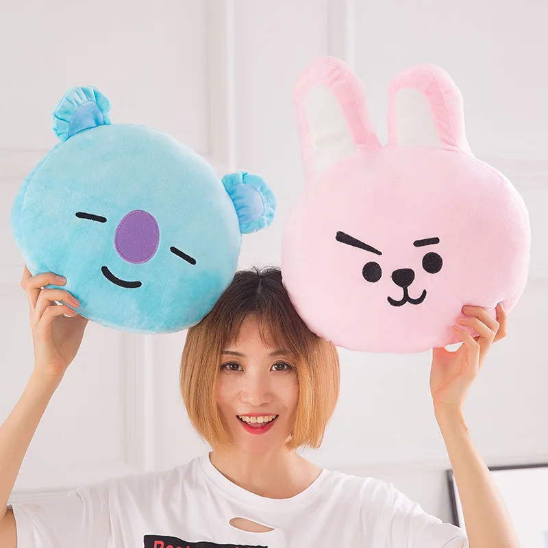 

Korean-Style BTS Plush Toy Pillow BT21 Related Doll Women's Birthday Gift Wholesale