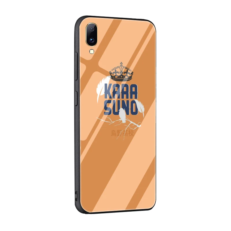 Евау хайкюу! Школьной волейбольной команды(Karasuno Nekoma Crest чехол из закаленного стекла для телефона для VIVO V9 Y85 Y89 V15 Y17 Y93 Y95 Y91 Y91C - Цвет: G8
