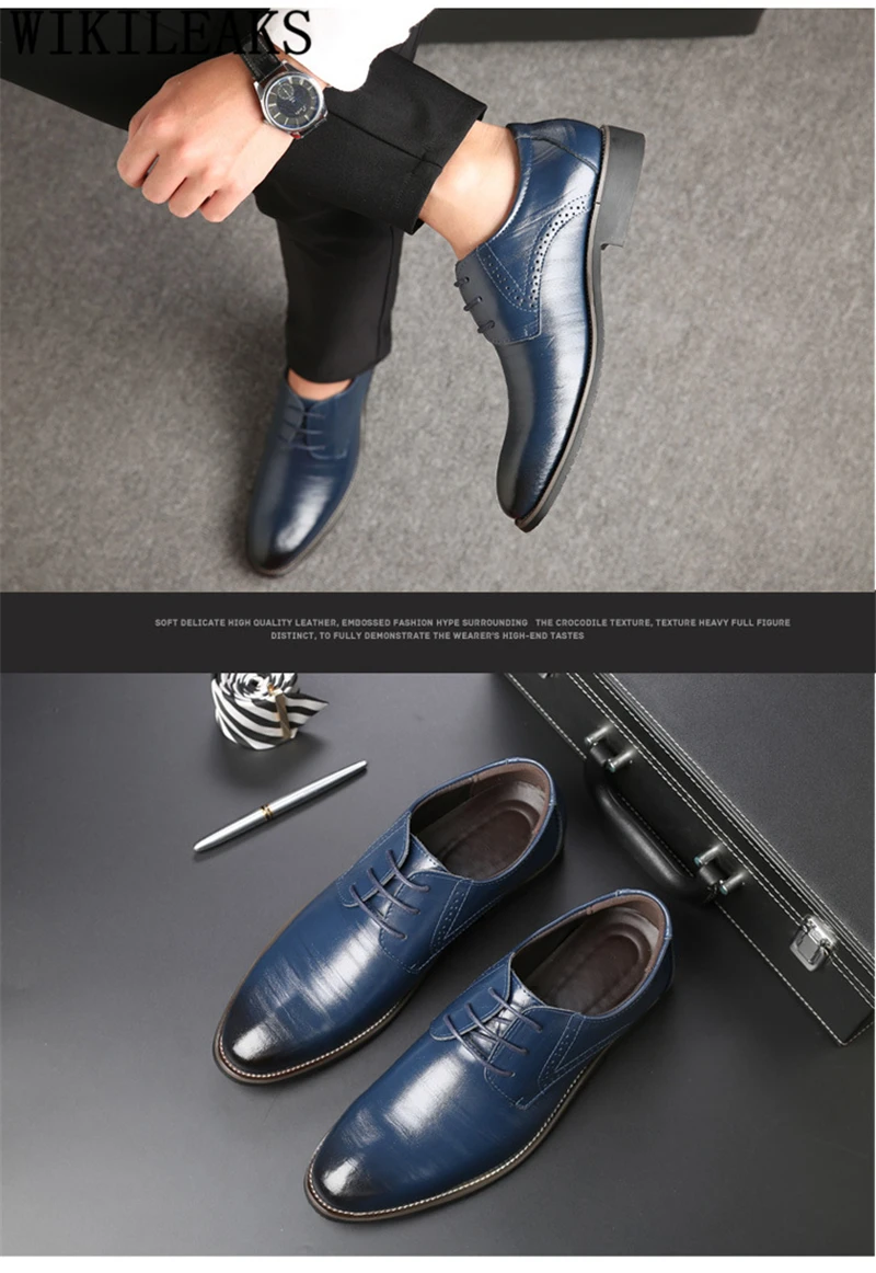  Mocasines italianos elegantes de moda para hombre, zapatos  casuales de cuero genuino para hombres, talla extra grande EUR 38-48 para  jóvenes, mocasines, Negro 5201, 6.5 : Ropa, Zapatos y Joyería