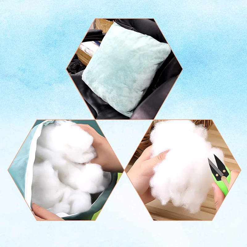 Dailylike Polyester Fill Premium Polyester Fiberfill Recycled Polyester Fiber Stuffing For