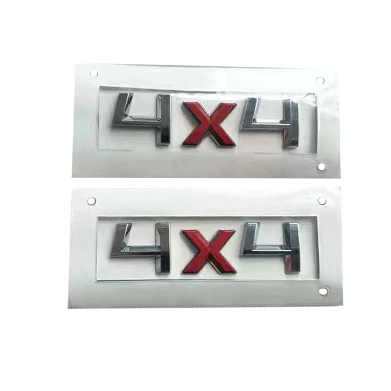 Наклейка 3D ABS для Skoda YETI Red 4x4 эмблема крышки багажника 5LD 853 687 H 5LD853687H автомобильный