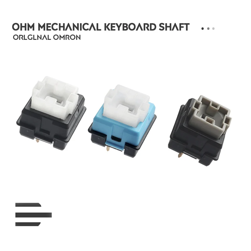 4 шт./компл. оригинальный OMRON Romer G переключатель синий черный ось для Logitech G910 G810 G310