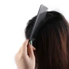 Black Anti-static Comb Thin Plastic Comb Barbershop Professional Hair Cutting Comb Men Women Make Hair Smooth Hairstyling Comb 5