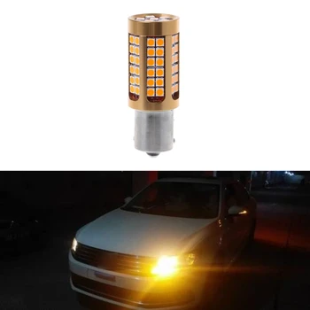 

Hot 1 Pc 1156 BA15S 3030 78SMD Canbus LED Vehicle Car Turn Signal Light Bulb Amber Yellow Lamp
