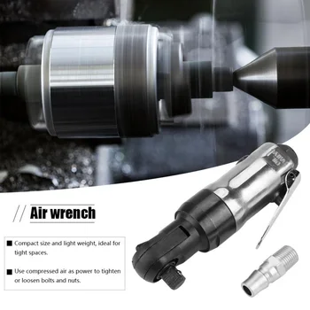 

Pneumatic Air Wrench Square Drive Straight Shank Pneumatic Air Ratchet Wrench Bolt Removal ALI88