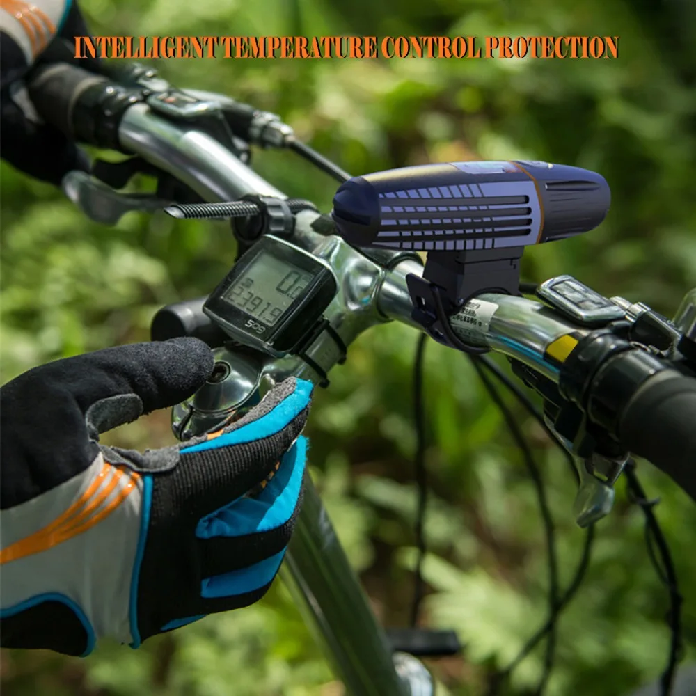 Bicycle LED lamp headlight accessories flashlight mountain bike safety warning waterproof UCB rechargeable bike lights 50A21 (17)