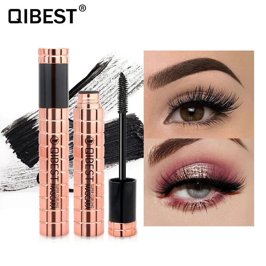 

4D Silk Fiber Lash Curling Eye Mascara Waterproof Rimel for Eyelash Extension Black Thick Lengthening Eye Lashes Make Up