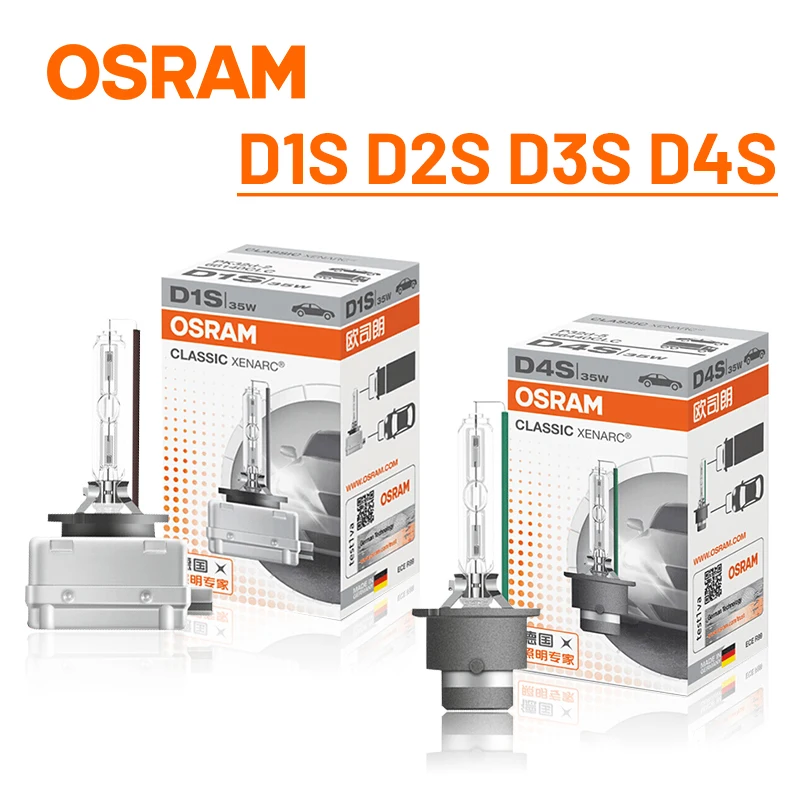 OSRAM D2S Xenon Bulbs Ballast D4S D3S D1S Car Lamps HID Retrofit Kits
