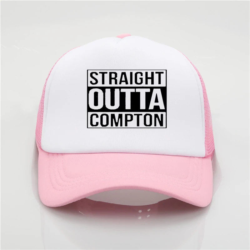 Модная шапка с сеткой Compton печать бейсбольная кепка для мужчин и wo мужская летняя трендовая Кепка новая молодежная Джокер Солнцезащитная шляпа пляжный козырек шляпа