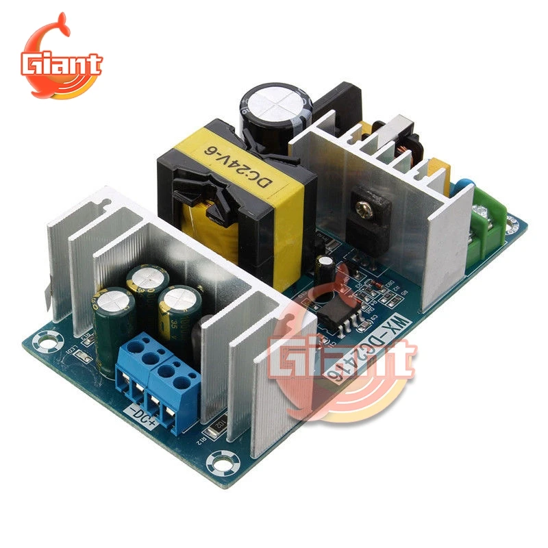 AC-DC понижающий модуль источника питания AC 100-240 в DC 24 9A 150 вт плата импульсного