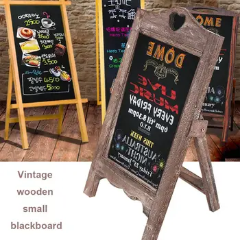 

Memo Board Multifunctional Creative Matte Surface Single Side Cafe Decor Message Board Scaffolding Desktop Restaurant