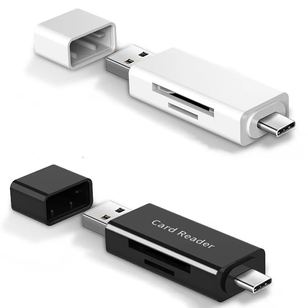 Кард-ридер USB 3,0 OTG Micro usb type C кард-ридер Lector S-D кард-ридер для Micro TF usb type-C кард-ридер