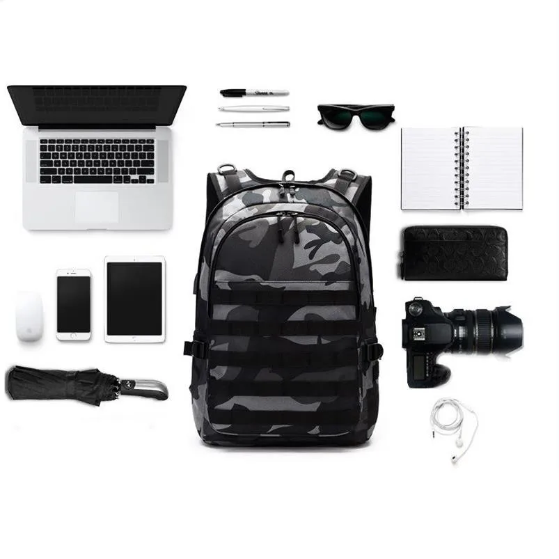  Game Playerunknown's Battlegrounds PUBG Cosplay Level 3 Instructor Backpack Outdoor Multi-functiona