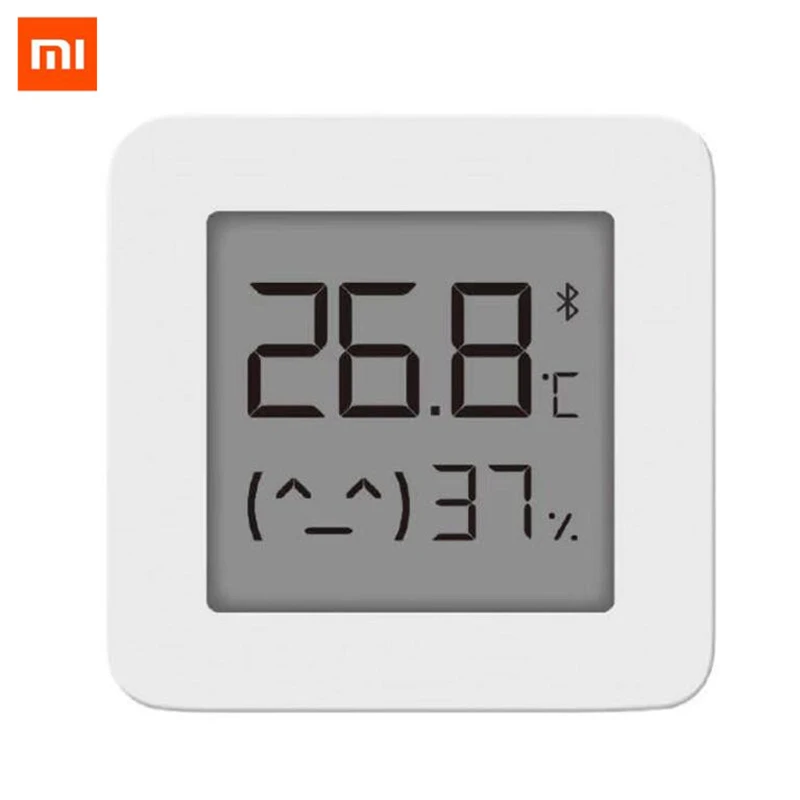 XIAOMI Bluetooth цифровой термометр 2 ЖК-экран измеритель влажности беспроводной умный