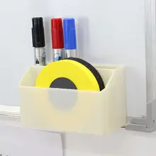 Магнитная маркерная подставка для ручек и карандашей, органайзер для школы, офиса, коробка для хранения