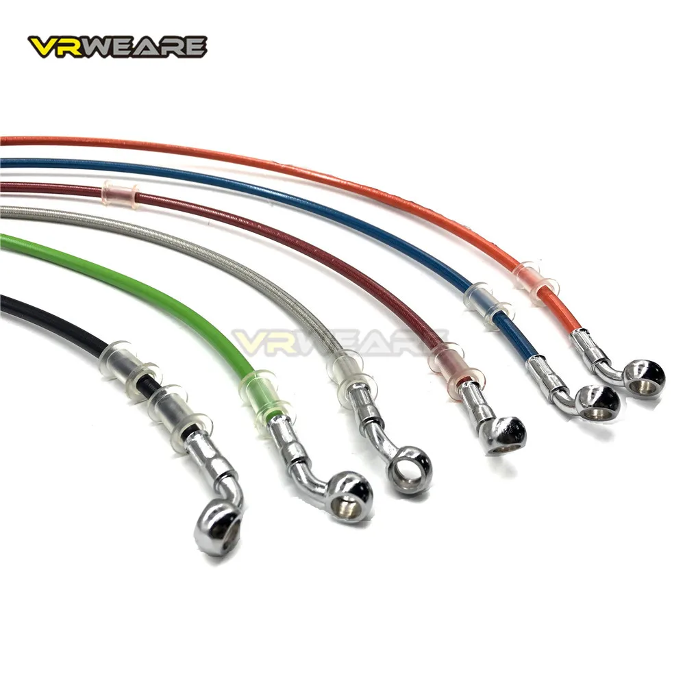motorcycle Universal Brake Hose Line Steel Brake cable Hydraulic Banjo