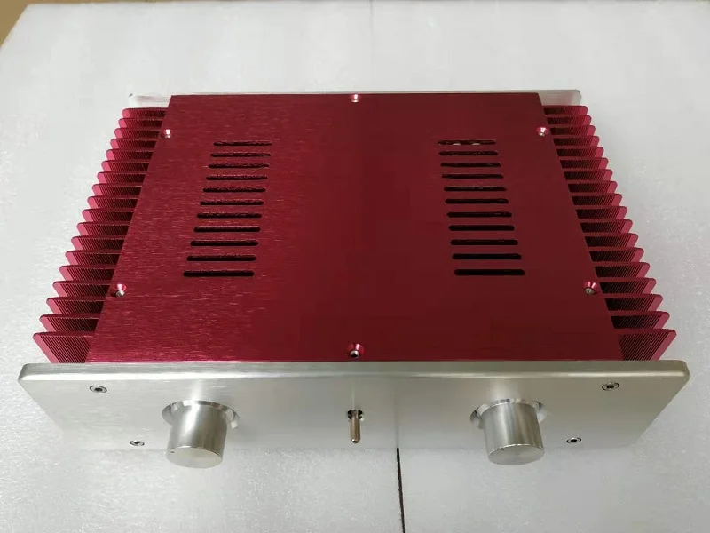 BRZHIFI JF001 двойной алюминиевый чехол радиатора для усилителя мощности класса A