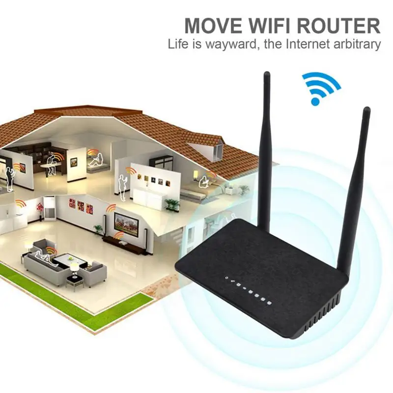 300 Мбит/с беспроводной Wi-Fi маршрутизатор 1WAN+ 4LAN порты 802.11b/g/n MT7628KN чипсет 2,4 ГГц Wi-Fi повторитель усилитель с фиксированной антенной EU P