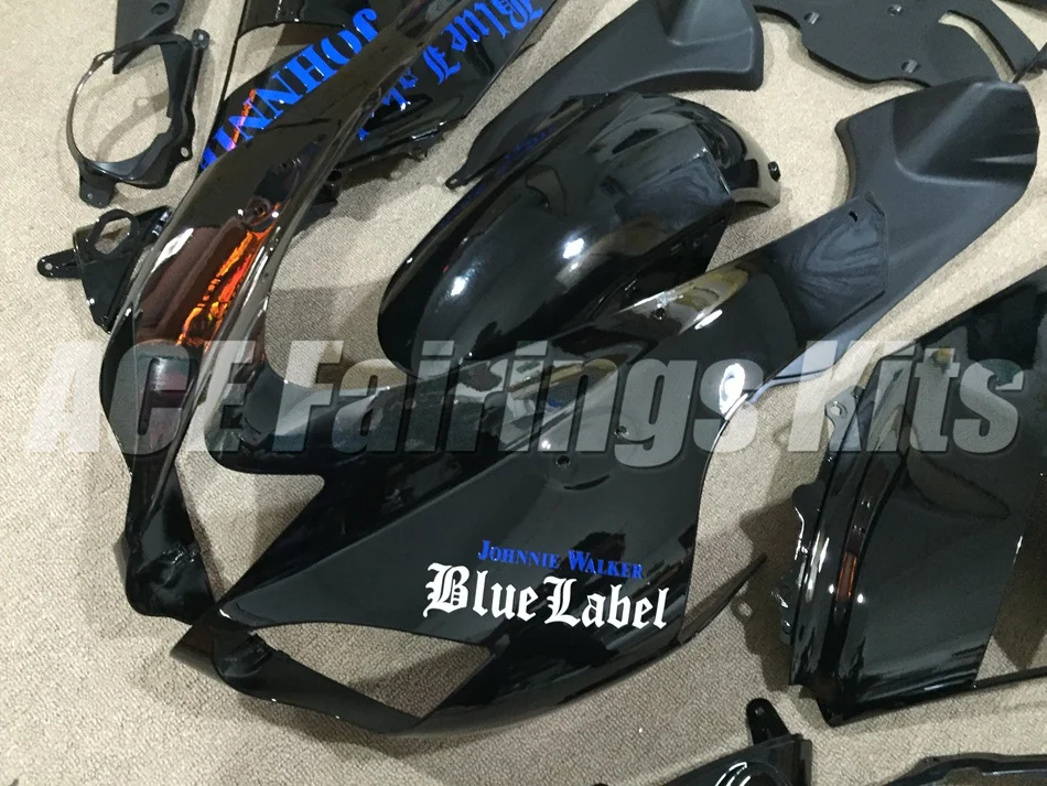 ABS полный обтекатель комплект подходит для Kawasaki ZX6R 2007 2008 мотоцикл Обтекатели ZX-6R 07 08 ниндзя 636 пользовательский Кузов Набор