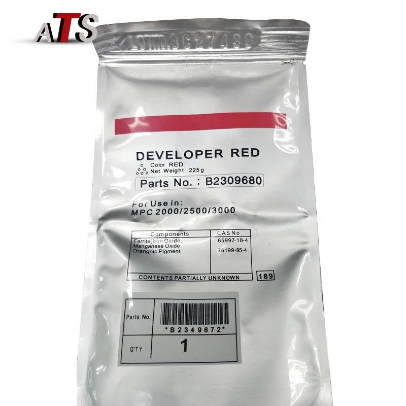 1 шт. CMYK порошок для цветопередачи 225 г для Ricoh B2309680 MPC 2000 2500 3000 совместимый MPC2000 MPC2500 MPC3000 запасные части для копировального аппарата