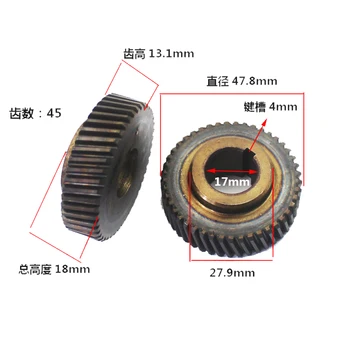 

Power Tool Gear Replace for Makita 4107B Stone Cutting Machine Suitable for Z1E-FF-180 45 Teeth Gear