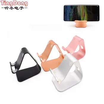 

Universal Phone Holder Metal Anti-slip Cell Phone Holders Desktop Desk Mount Phone Stand for iPhone Smartphone Samsung Tablet