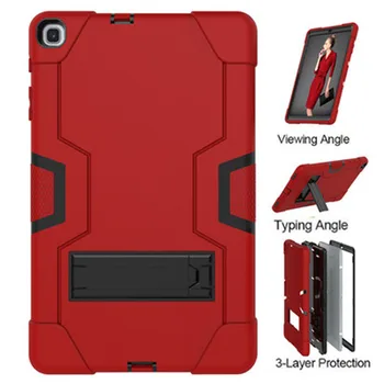 

For Samsung Galaxy Tab A 10.1 2019 T510 T515 Tablet Case Hybrid Armor Shockproof Stand Cover Case Fundas for Samsung Tab A 10.1