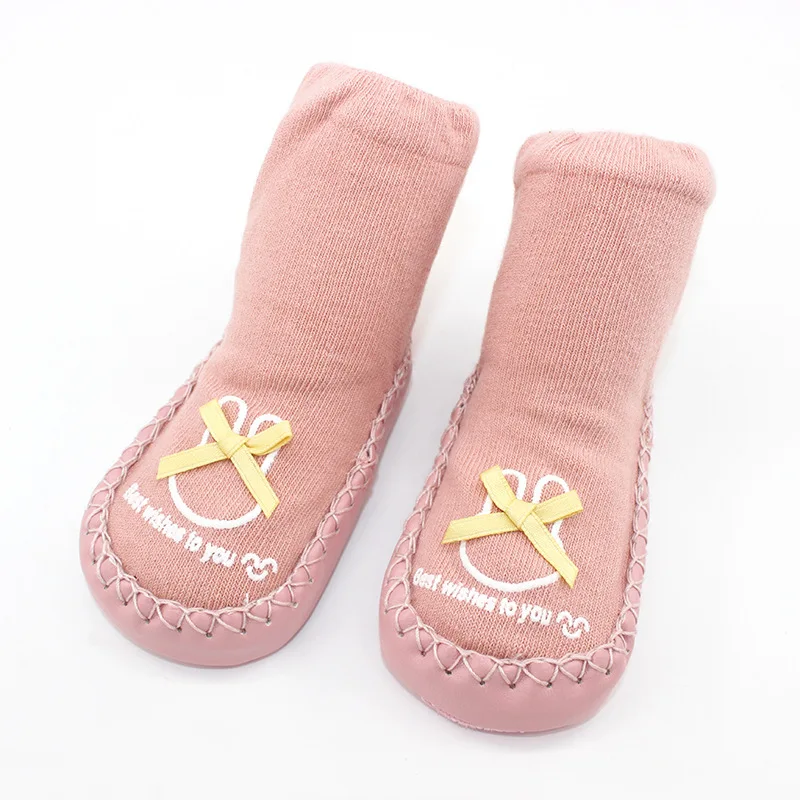Toddler Shoes Girls Boys Baby Crochet Shoes 0-14 month Girls Crib Shoes Anti-slip Socks Shoes Print Boys Shoe For infant