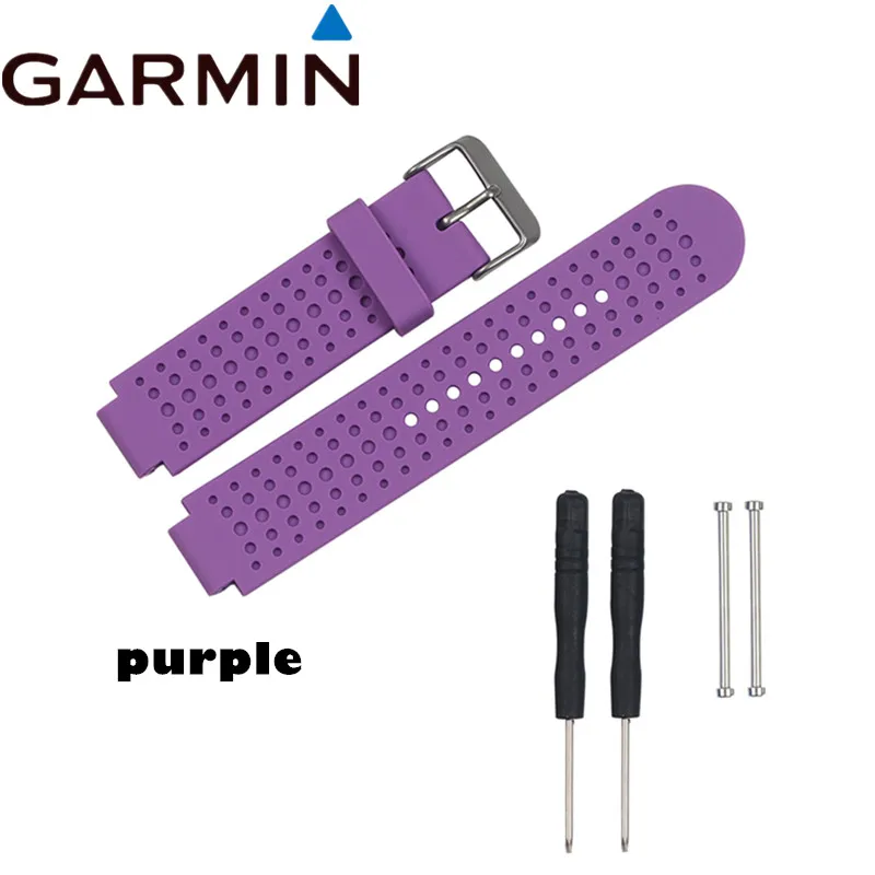 Смарт часы ремешок для Garmin 220/230/235 часы браслет силиконовые спортивные часы замена быстросъемного ремня