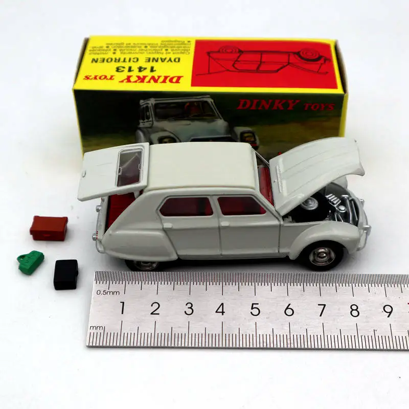 Atlas 1:43 Dinky toys 1413 Dyane Citroen литье под давлением модели коллекция автомобилей