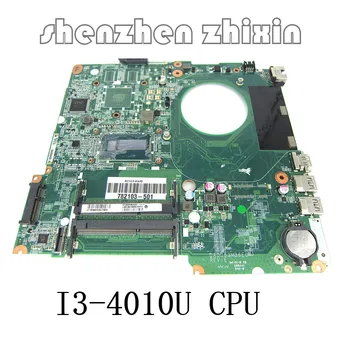 

For HP 15F 15-F 15-F010DX laptop motherboard I3-4010U CPU 82103-001 782103-501 DA0U83MB6E0 Mainboard