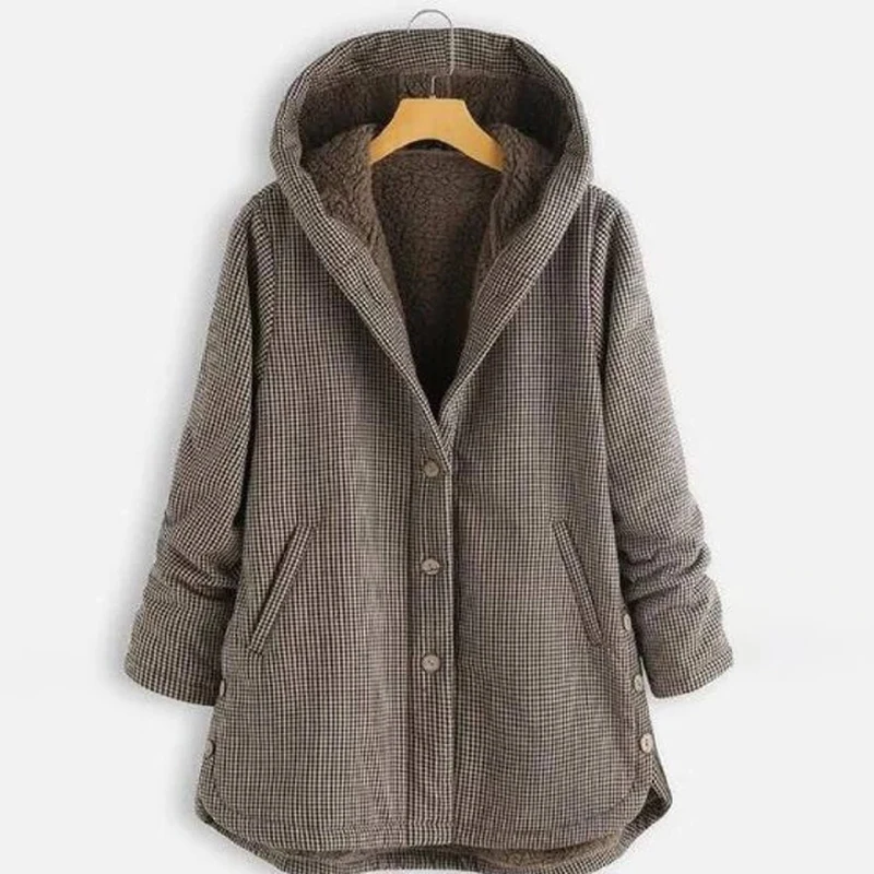 Зимнее женское толстое теплое длинное пальто с капюшоном новинка 2019 новый стиль