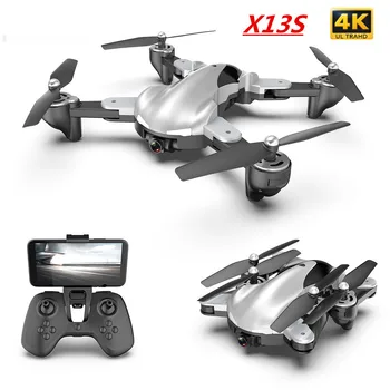 

New Arrival X13S RC Drone 4k With Dual Camera Optical Flow HD One-key Return Helicopter Quadcopter Toys Gift Optical Flow ZJXT2