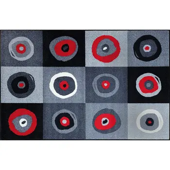 

Wash+Dry, Sergej, Tappeto, Grigio, 115 x 175 x 0.7 cm